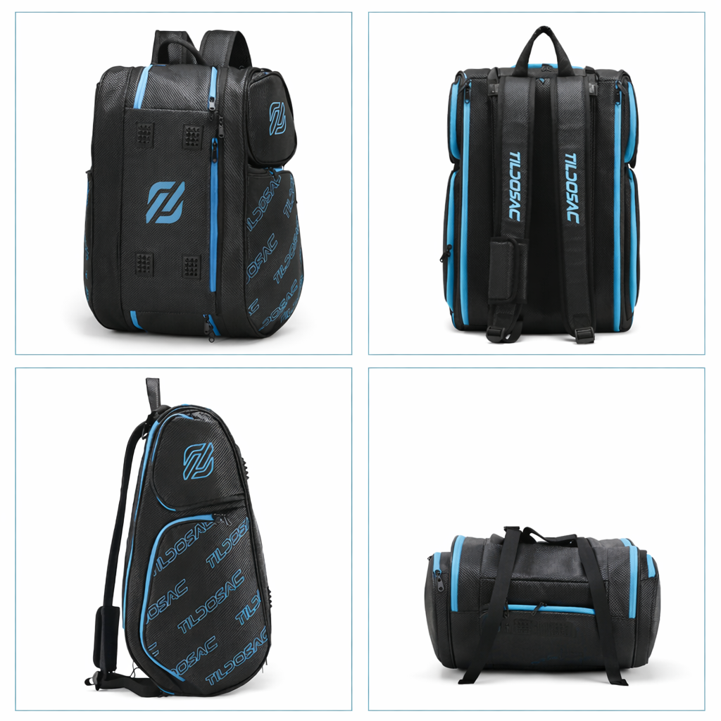 Professional Pickleball Backpack with Insulated Shoe Compartment and Smart Design
